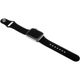 Set silikonových řemínků FIXED Strap pro Apple Watch 42mm / 44mm černý