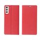 Pouzdro / obal na Samsung Galaxy S24 červené - knížkové LUNA Book