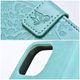 Puzdro / obal na Samsung Galaxy A14 4G zelený - kniha forcell MEZZO