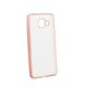 Obal / kryt na Samsung Galaxy A3 2017 (A320) starorůžový - Electro Jelly Case