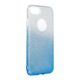 Obal / kryt pre Apple iPhone 7 / 8 / SE transparentné / modré - Forcell SHINING