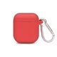 Silikónové puzdro pre Apple AirPods - červené SILIKÓNOVÉ PÚZDRO
