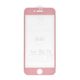 Edzett / védőüveg Apple iPhone 6 plus régi rózsaszín - MG 3D teljes öntapadó üveg