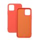 Obal / kryt na Apple iPhone 14 PRO MAX ( 6.7 ) oranžová - Forcell SILICONE LITE Case