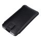 Puzdro / obal pre Apple iPhone 12 / 12 PRO Samsung Galaxy Note / Note 2 / Note 3 / Xcover 5 / S21 - zasúvacie  puzdro Forcell POCKET Carbon