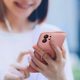 Obal / kryt pre Apple iPhone 14 Pro ružové - Roar Amber