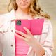 Puzdro / obal na Samsung Galaxy A14 4G ružové - kniha Canvas