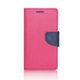 Puzdro / obal pre Samsung Galaxy S6 ružové / modré - kniha Fancy Diary