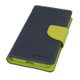 Pouzdro / obal na Samsung Galaxy J1 modro-zelené - knížkové Fancy Diary