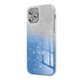 tok / borító Apple iPhone 7 Plus / iPhone 8 Plus készülékhez átlátszó / kék - Forcell SHINING