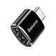 BASEUS USB to Type-C Adapter black