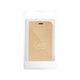 Pouzdro / obal na Apple iPhone 13 mini zlaté - knížkové Forcell LUNA