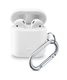 Ochranný kryt s karabinou pro Apple AirPods 1 & 2 bílý - Cellularline Bounce