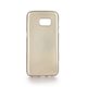 Obal / kryt pre Samsung Galaxy S7 Edge zlatý - Jelly Case Flash