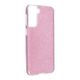 Obal / kryt na Samsung Galaxy S21 Plus růžový - Forcell Shining Case