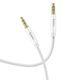 Kabel 3.5mm audio na Jack 3,5mm 2m stříbrný - HOCO