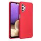 Obal / kryt na Samsung Galaxy A32 4G ( LTE ) červený - Forcell Soft