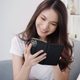 Puzdro / obal pre Xiaomi Redmi Note 9T 5G čierne - kniha Smart Case Book
