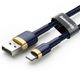 Kabel Lightning 1.5A 2m  Zlatá+modrá - Baseus Cafule