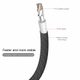 Apple lightning kábel Baseus Yiven 1,8 m fekete 2A, fekete - Baseus