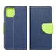 Pouzdro / obal na Xiaomi Mi 10 T Lite modré / limetkové - knížkové Fancy Book
