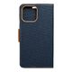 Obal / kryt pre Apple iPhone 13 Pro Max modré - kniha Canvas Book Case