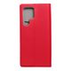 Puzdro / obal pre Samsung Galaxy S22 Ultra red - kniha Smart Case Book