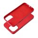 Obal / kryt na Apple iPhone 15 PRO MAX červené - Kožený kryt Mag Cover