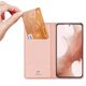Pouzdro / obal na Samsung Galaxy S23 růžové - knížkové DUX DUCIS Skin Pro