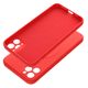 Obal / kryt na Apple iPhone 11 PRO MAX červený - Sillicone Mag Cover