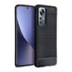 Fedél / borító Xiaomi Redmi NOTE 9 fekete - Forcell Carbon