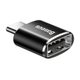 BASEUS USB to Type-C Adapter black