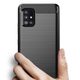 Obal / kryt pre Samsung Galaxy A51 5G čierny - Forcell Carbon