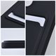 Obal / kryt pre Samsung Galaxy S21 FE čierny Forcell CARD CASE