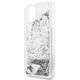 Obal / kryt na Apple iPhone 11 Pro Max stříbrný - Original faceplate case GUESS