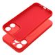 Obal / kryt na Apple iPhone 14 Pro Max červený - Silikónový kryt Mag