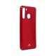 Védőborító Samsung Galaxy A21 piros - Jelly Case Mercury