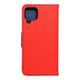 Puzdro / obal pre Samsung Galaxy A22 4G červený - kniha Kabura Fancy