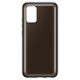 Obal / kryt pre Samsung Galaxy A02s čierny blister Original Clear Cover