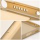 Obal / kryt na Apple iPhone 15 Plus zlatý - METALLIC Puzdro
