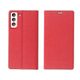 Pouzdro / obal na Samsung Galaxy A02s červené - knížkové LUNA