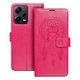 Pouzdro / obal na Xiaomi Redmi NOTE 12 5G růžové - knížkové Forcell MEZZO