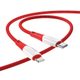 Kábel typu C na Apple iPhone Lightning 8-pin Power Delivery 1 m červený - HOCO