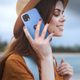 Borító Samsung Galaxy A42 5G kék - Forcell Szilikon tok