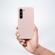 Obal / kryt na Samsung Galaxy S23 5G růžový - Roar LOOK Case