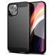 Obal / kryt na Apple iPhone 11 Pro Max černý - Forcell CARBON