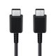 Original Data Cable Samsung (Galaxy A70) USB C - USB typ C black blister