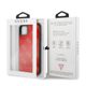 Obal / kryt na Apple iPhone 11 Pro Max červený - Original faceplate case GUESS