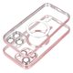Obal / kryt na Apple iPhone 14 PRO ružové - Electro Mag Cover