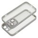 Obal / kryt na Apple iPhone 13 MINI stříbrný - VARIETE